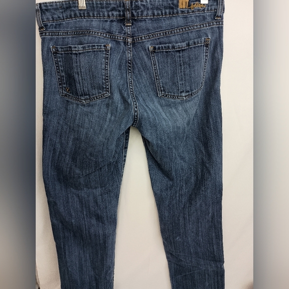 KUT FROM THE KLOTH Katherine Boyfriend Classic Western Blue Denim Jeans (#1,245) - Picture 7 of 8